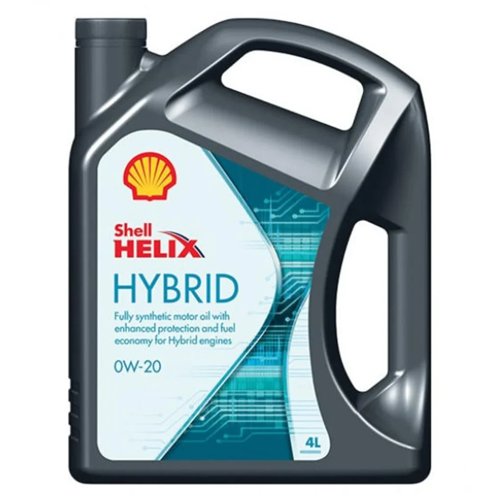 SHELL HELIX HYBRID 0W-20 FULL SYNTHETIC 4L