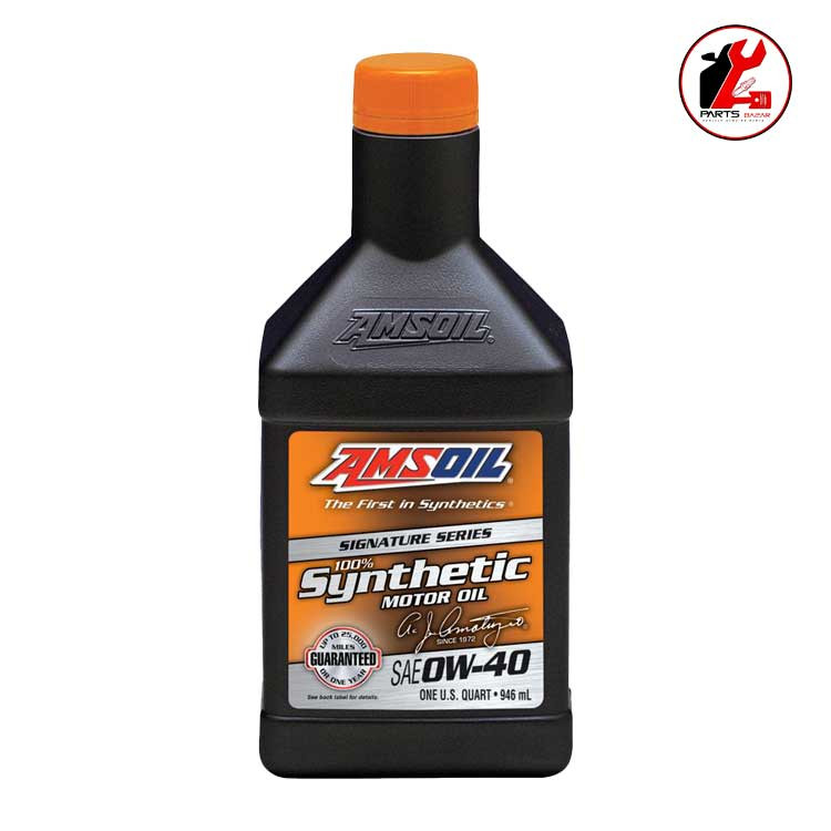 AMSOIL SIGNATURE SERIES 0W-40 FULL SYNTHETIC 946ML