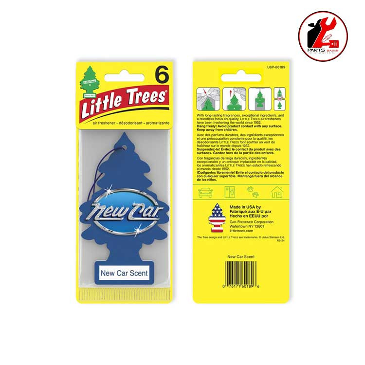 LITTLE TREE COMMON FLAVOURS NEW CAR SCENT (USA)