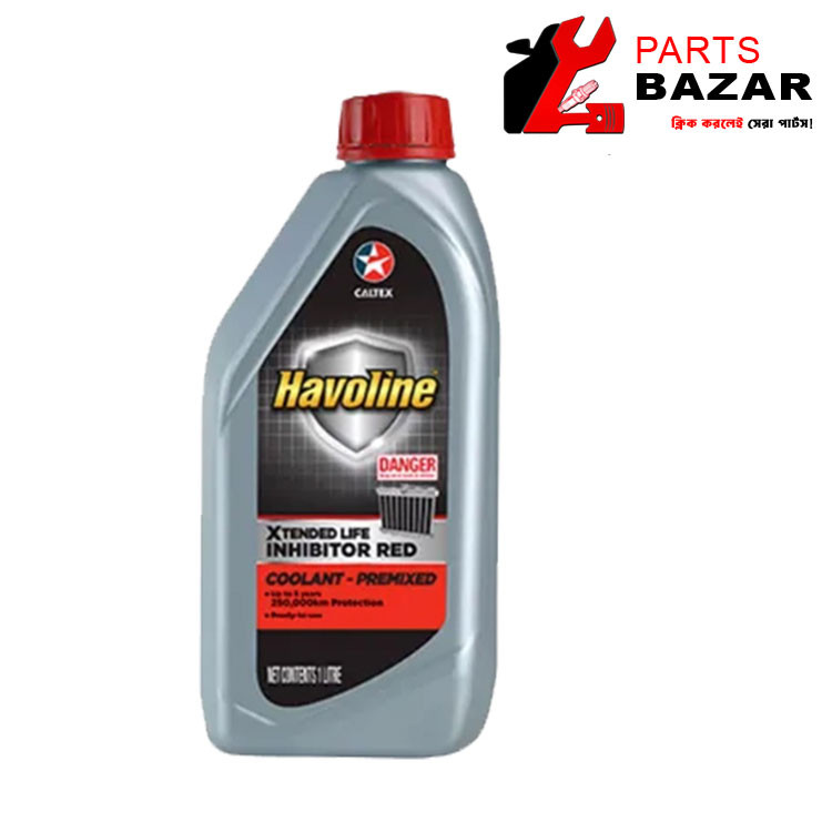 Caltex Havoline XLI Premixed Coolant Red 1L